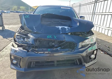 2018 Subaru Wrx Premium z USA, uszkodzony, nr VIN JF1VA1C63J9814350